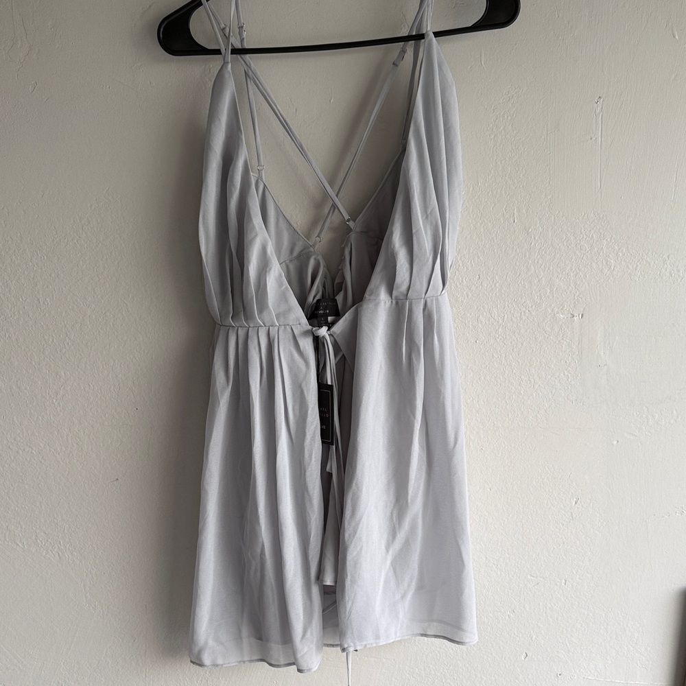 Michael Costello Light Gray top